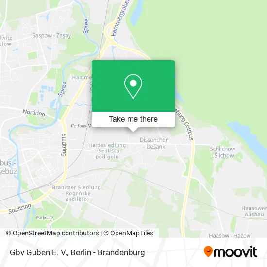 Карта Gbv Guben E. V.