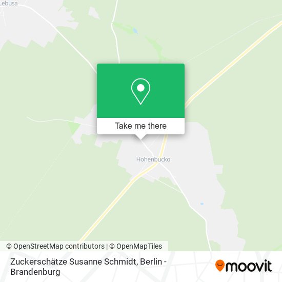 Zuckerschätze Susanne Schmidt map
