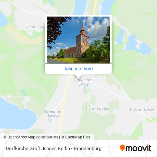 Dorfkirche Groß Jehser map