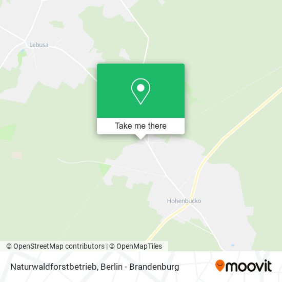 Naturwaldforstbetrieb map