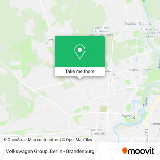 Volkswagen Group map