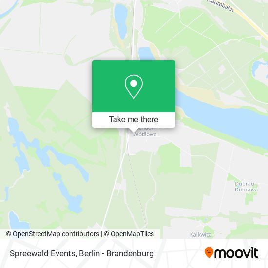 Spreewald Events map