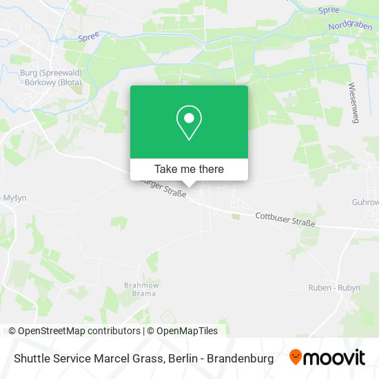 Shuttle Service Marcel Grass map