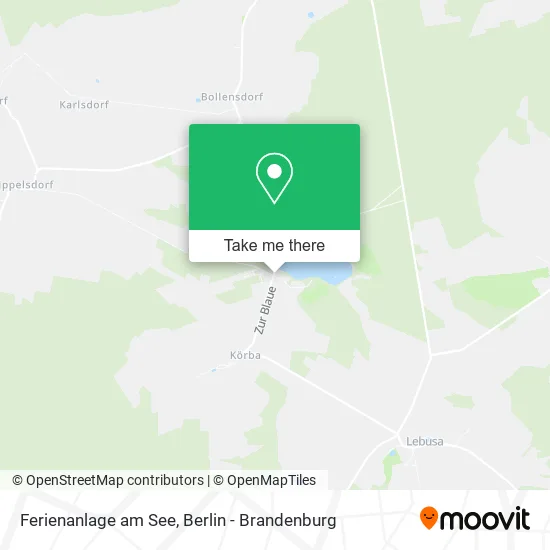 Карта Ferienanlage am See