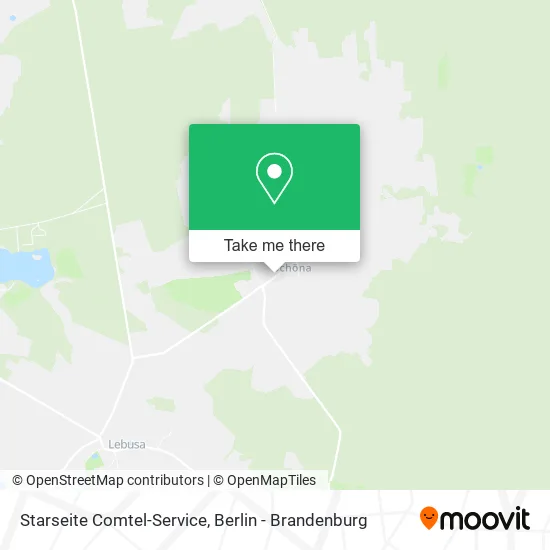 Карта Starseite Comtel-Service