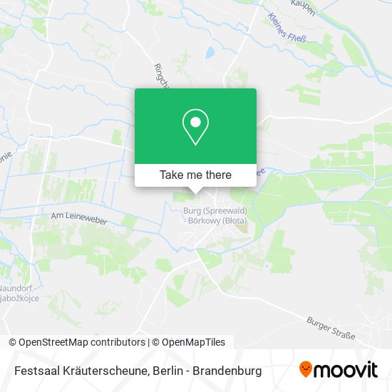 Festsaal Kräuterscheune map