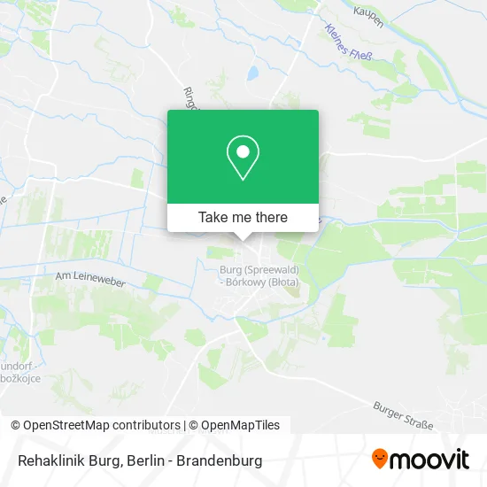 Rehaklinik Burg map