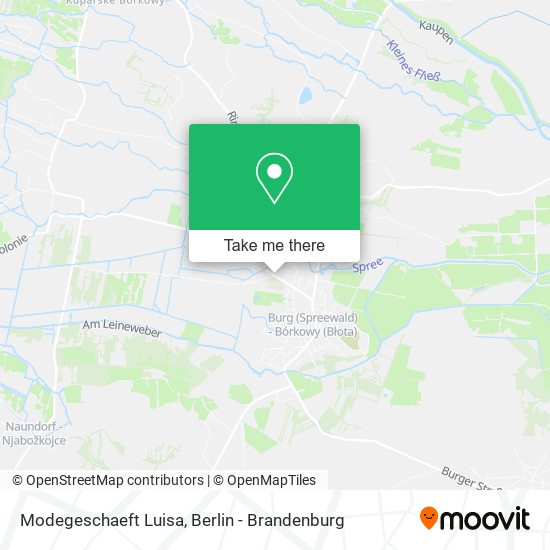 Карта Modegeschaeft Luisa