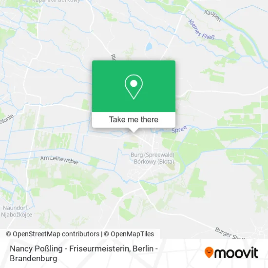 Карта Nancy Poßling - Friseurmeisterin