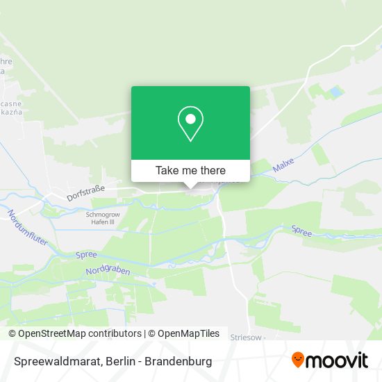 Spreewaldmarat map