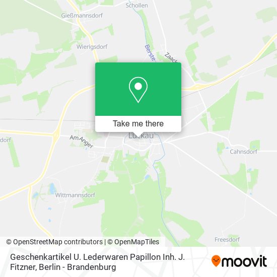 Geschenkartikel U. Lederwaren Papillon Inh. J. Fitzner map