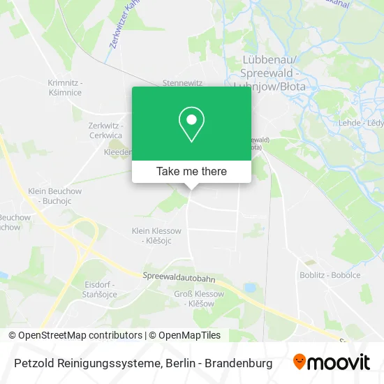 Petzold Reinigungssysteme map