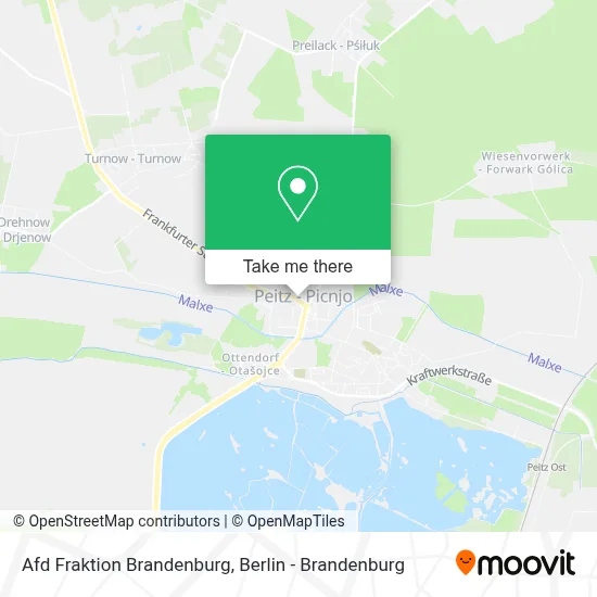 Afd Fraktion Brandenburg map
