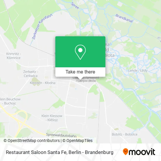 Restaurant Saloon Santa Fe map