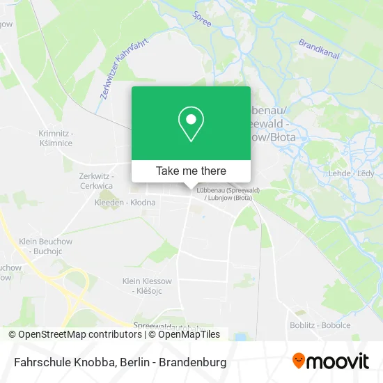 Карта Fahrschule Knobba