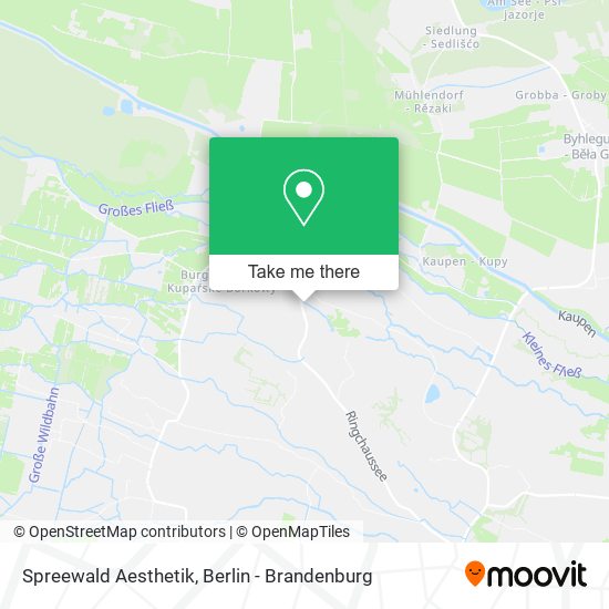 Spreewald Aesthetik map