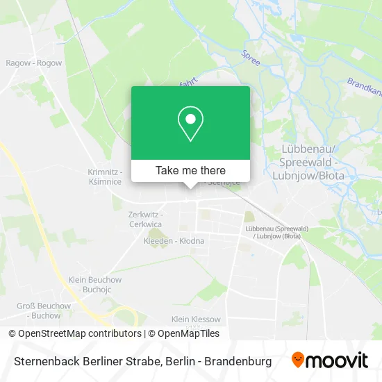 Карта Sternenback Berliner Strabe