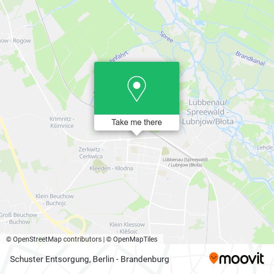 Schuster Entsorgung map