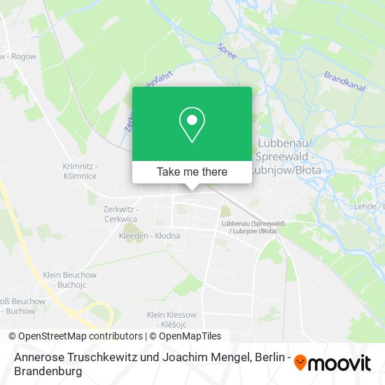 Annerose Truschkewitz und Joachim Mengel map
