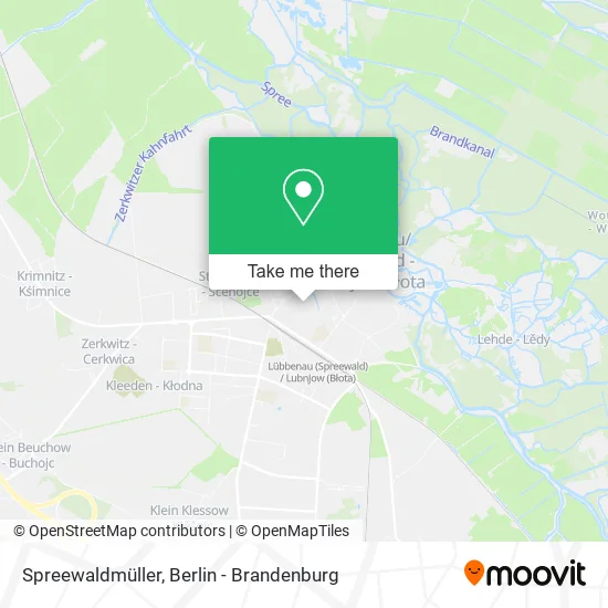 Spreewaldmüller map