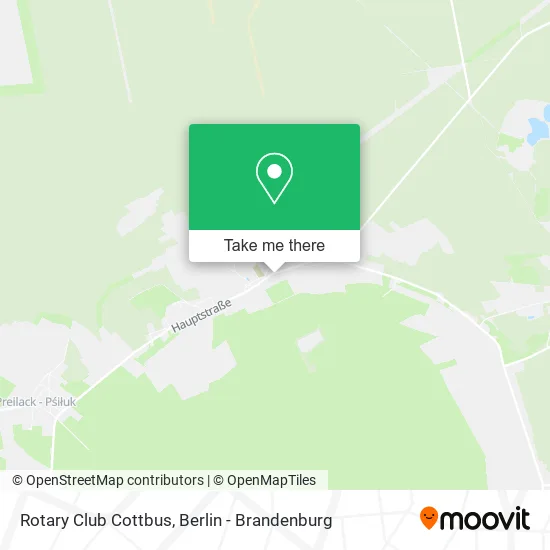 Карта Rotary Club Cottbus