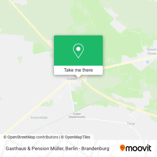 Карта Gasthaus & Pension Müller