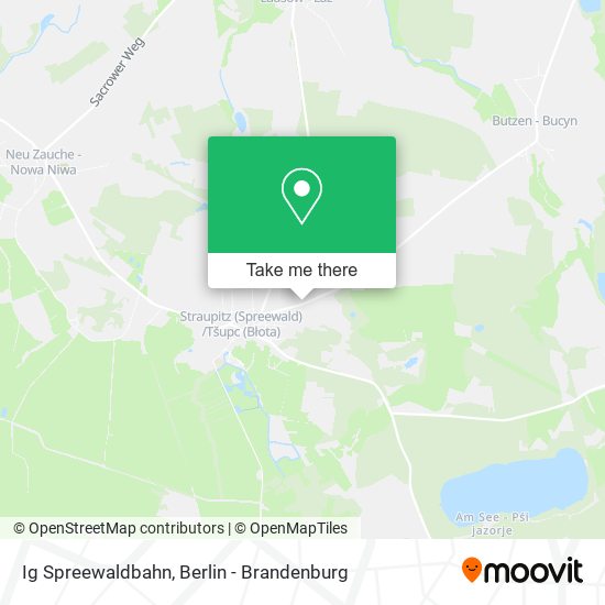 Карта Ig Spreewaldbahn