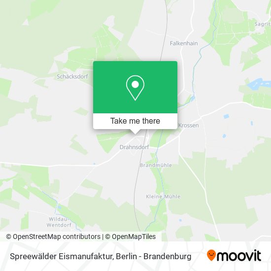 Spreewälder Eismanufaktur map