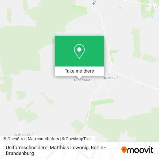 Карта Uniformschneiderei Matthias Lewonig