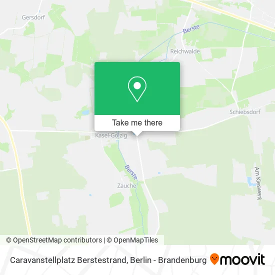 Карта Caravanstellplatz Berstestrand