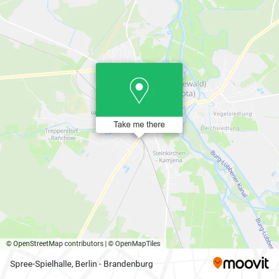 Spree-Spielhalle map