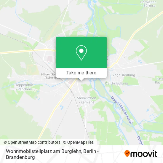 Карта Wohnmobilstellplatz am Burglehn