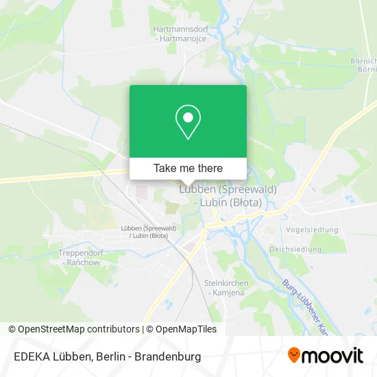 Карта EDEKA Lübben