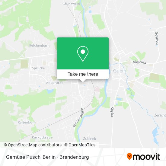 Gemüse Pusch map