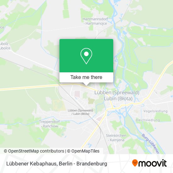 Lübbener Kebaphaus map