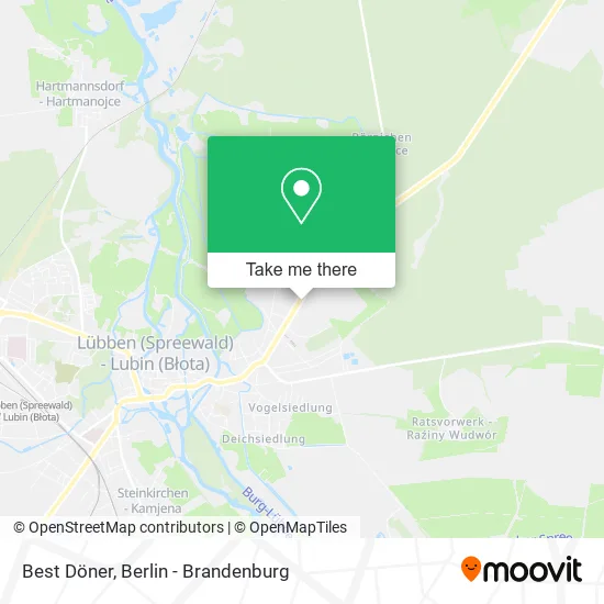 Карта Best Döner