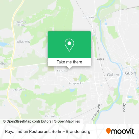 Royal Indian Restaurant map