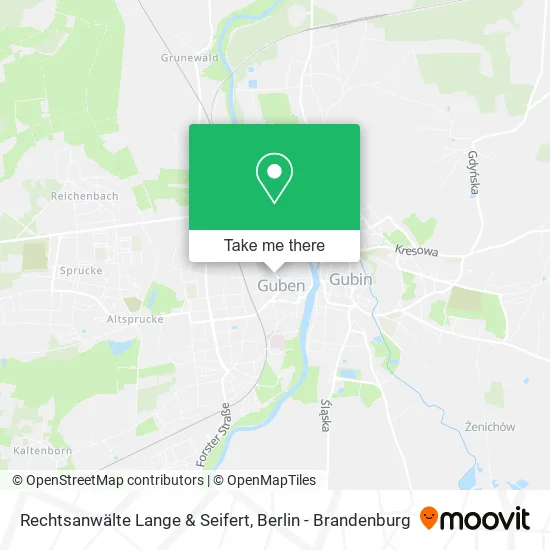 Карта Rechtsanwälte Lange & Seifert