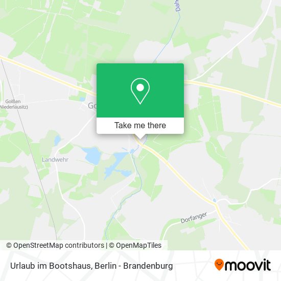 Urlaub im Bootshaus map