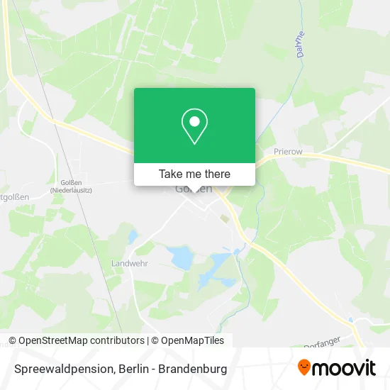 Spreewaldpension map