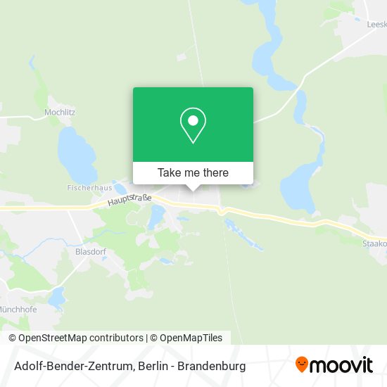 Adolf-Bender-Zentrum map