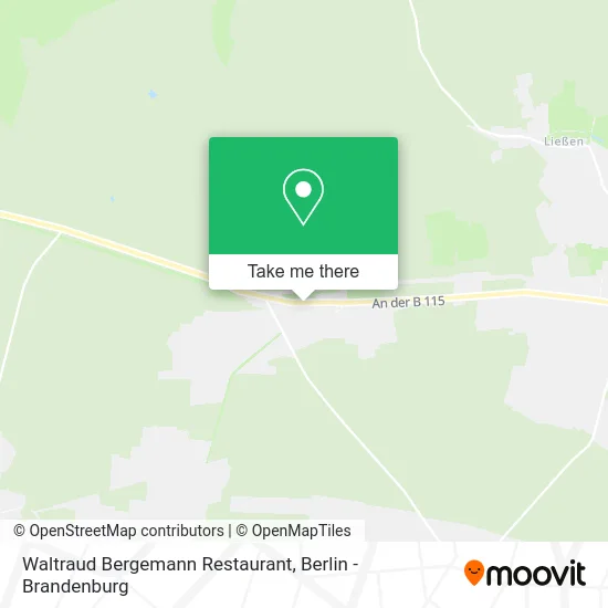 Карта Waltraud Bergemann Restaurant