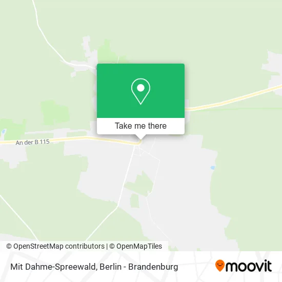 Карта Mit Dahme-Spreewald