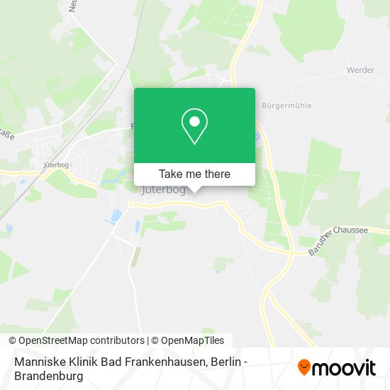 Manniske Klinik Bad Frankenhausen map