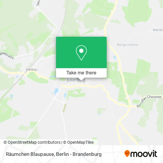 Карта Räumchen Blaupause