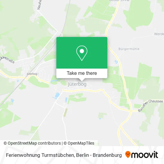 Карта Ferienwohnung Turmstübchen