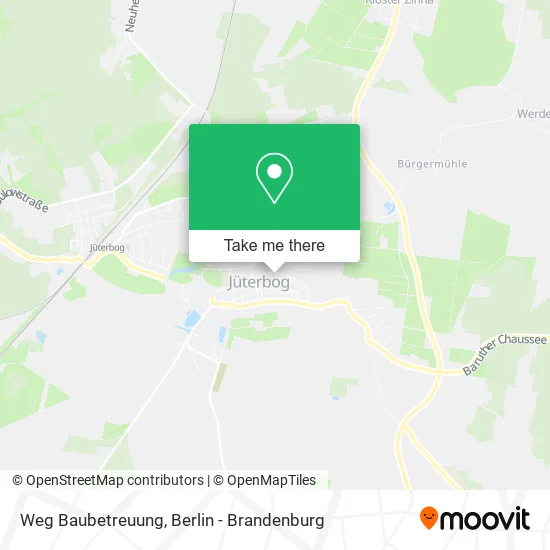 Карта Weg Baubetreuung