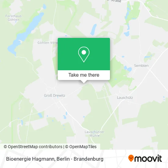 Bioenergie Hagmann map