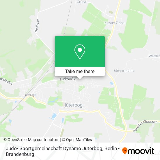 Judo- Sportgemeinschaft Dynamo Jüterbog map
