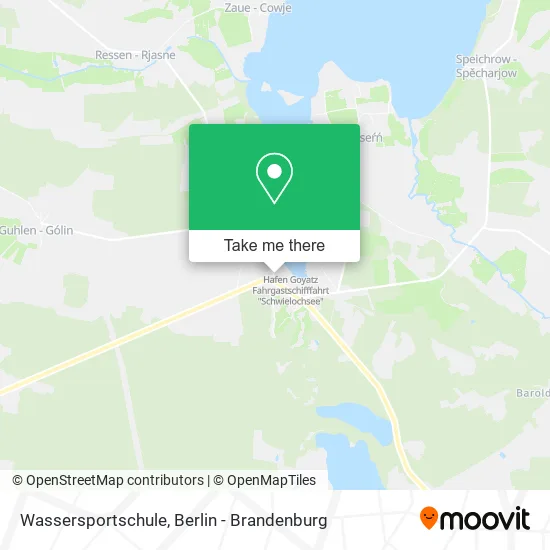 Wassersportschule map